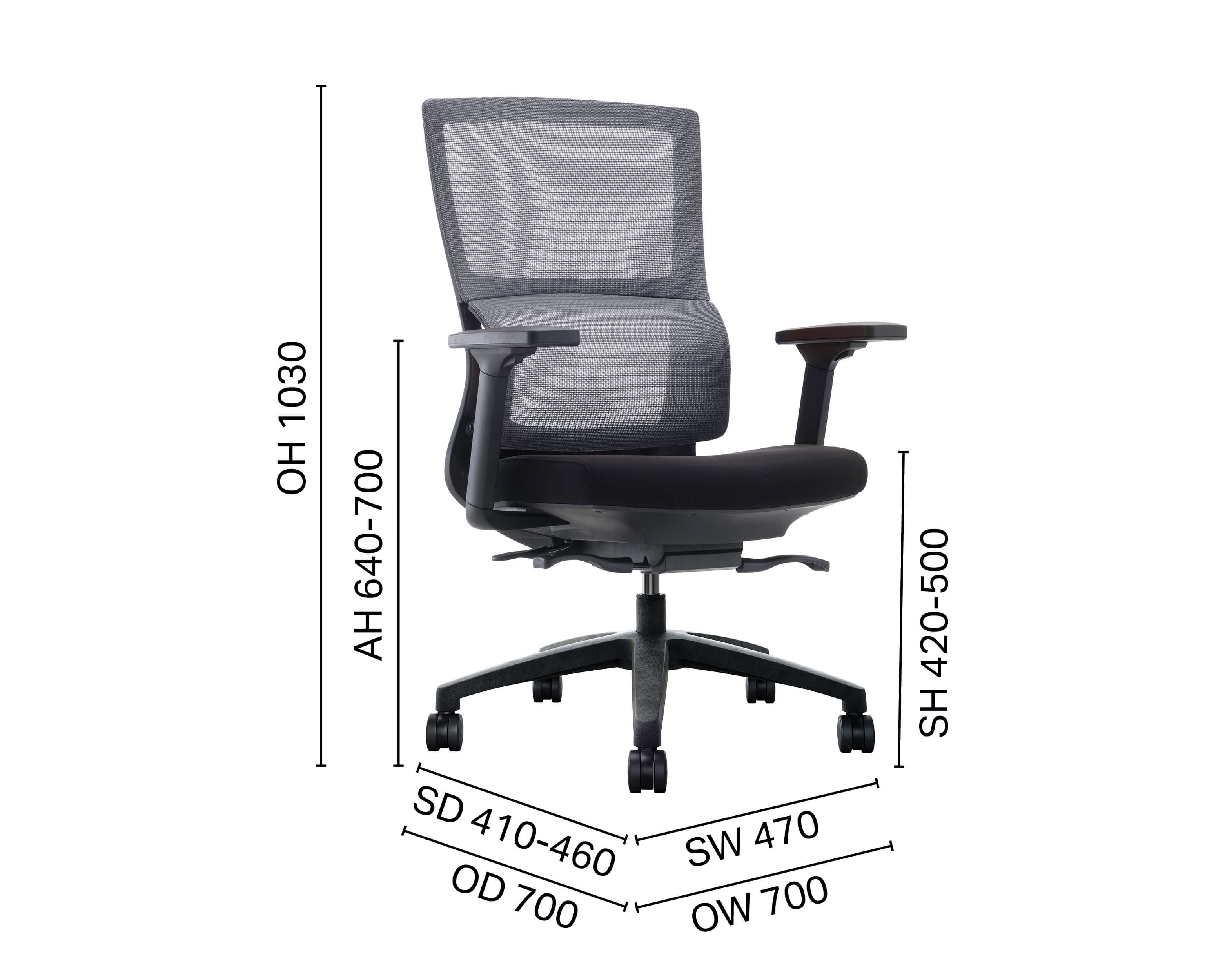 Astrid Midback Office Chair